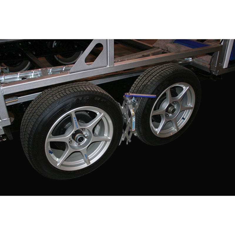 BAL 28010 X-Chock Tire Locking Chock â€“ Wheel Stabilizer for Tandem Axle Trailers & RVs â€“ Easy Ratchet Operation, Heavy-Duty Steel Construction - Image 2
